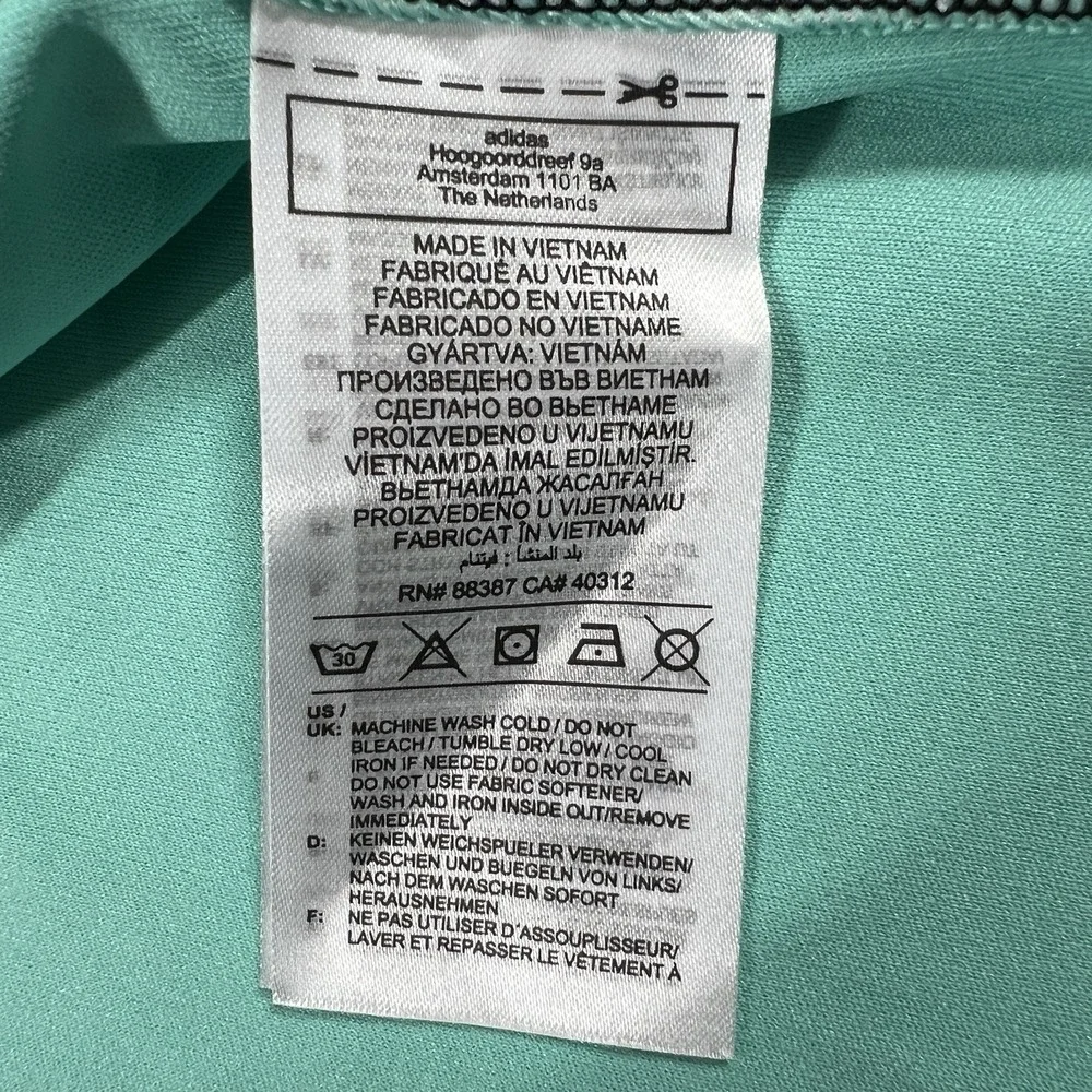 Adidas Tiro PrimeBlue Sz XL Parley Soccer Jersey Mint Green Blue IB3181 Athletic